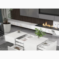 Coffee Center Table - Extendable with Hidden Storage