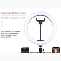 Multi-camera Phone Holder Stand Fill Light