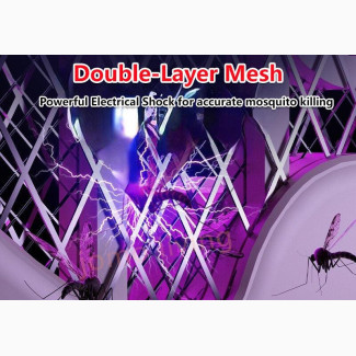 Rechargeable Foldable Electric Mosquito Killer Racket