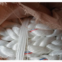 56mm Nylon 8 Strands Mooring Rope 200mtrs