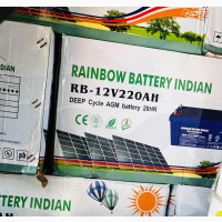 Rainbow Deep Cycle Battery 220ah, 12V