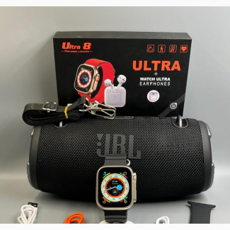 Xtreme 3 JBL Speaker + ULTRA 8 Smartwatch + Extra Strap - Brand New