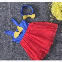 Sleeveless Baby Gown With Head Band