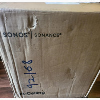 BRAND NEW Pair Of Sonos INCLGWW1 In-ceiling Speakers BT