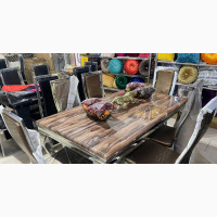 6 Seater Marble Dining Set
