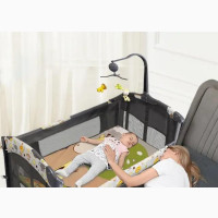Playpen Safety Guard Foldingbed For Child Sleep And Activity