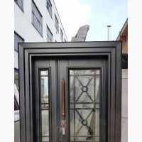 4 Feet Black French Glass Door