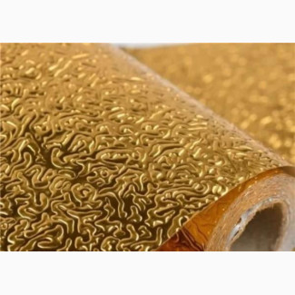 Self Adhesive Oil-proof Waterproof Stickers- Gold