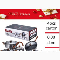 Stainless Cookware Set - 12 Pieces
