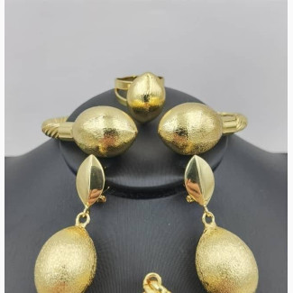 Stunning Non Tarnish Brazilian Gold Sets for Women