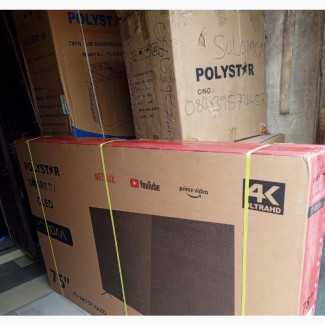 Original Polystar 2023 Model QLED TV 75 4KUHD Smart Netflix