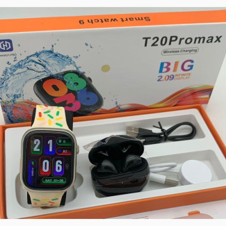 Brand New Smartwatch T20Promax + AirPods