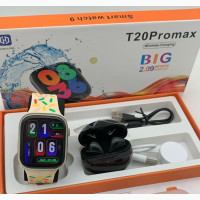 Brand New Smartwatch T20Promax + AirPods