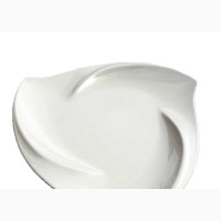 Unbreakable Triangle Flat Plate - Brand New ACE White Porcelain Plates