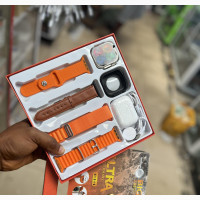 Ultra 9 4in1 Smart Watch With Airpods and Bluetooth Calls