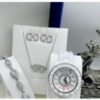 Stylish Ladies Ceramic Wristwatch - Brand New