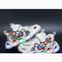 Children Scandal With Led Lights