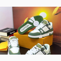 2023 Louis Vuitton Mocha Trainers Luxury Sneakers