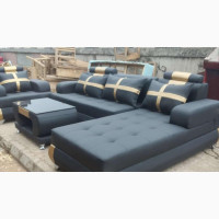 L. Shape Sofa Chairs With Single and Table Affordable Price