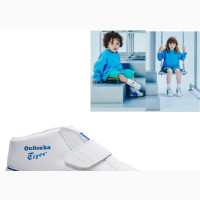 ONITSUKA TIGER Mexico Mid Runner Ps Kids Unisex Shoes 33.5