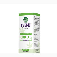 In Stock! - Teemu Premium 1000mg CBD Oil - 30ml. Solid Deal