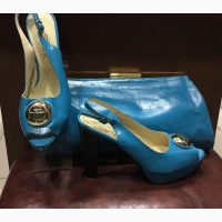 Stylish Italian Leather Ladies Shoe And Bag Set 2