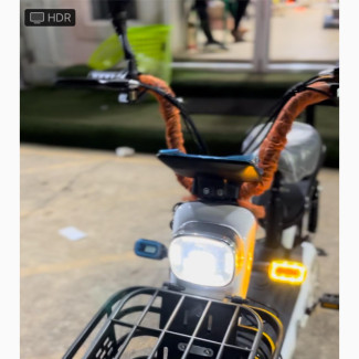2022 White Electric Bike - Brand New