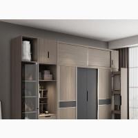 Modern Wardrobe With Glass Doors