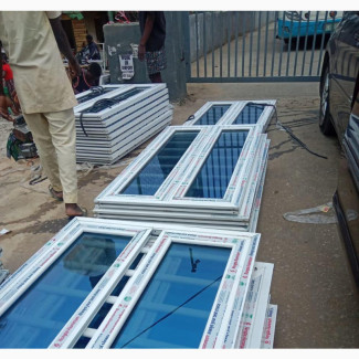 Blue Colour Casement Aluminum Window