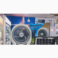 Rechargeable Duravolt 7 Inches Table Fan and Solar Bulbs