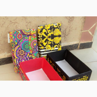 Plain/Ankara Rectangle Box