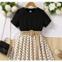 Girl Shein Dress Black/Brown Size 10