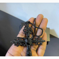 Big Crystal CHROME HEART Cross Chain Now Available