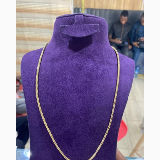Pure and Solid Dubai Neck Chain Gold 18 Karat