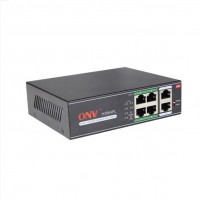 ONV-H1064PL 4port Fast Ethernet Poe Switch