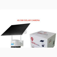 4G SIM Card Solar Panel Camera Remote Monitoring 360 Viewing