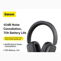 BASEUS Bowie H1 Noise-Cancelling Bluetooth Wireless Headphon