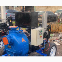 Self Priming 45kw Diesel Powered Sewage Pump Assembled