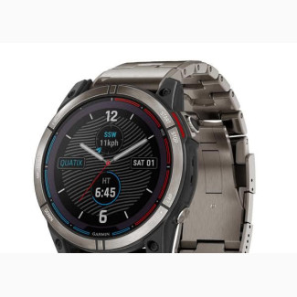 Quatix 6X Solar GPS Smartwatch With Titanium Strap