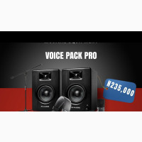 Voice Pack Pro Studio Equipment