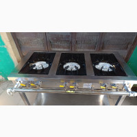 Italian 3 Burners Stand Gas Cooker