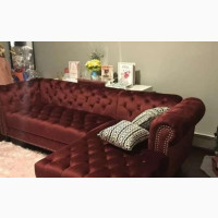 Beautiful Chesterfield L-Shape Chairs
