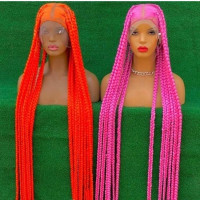 360 Braided Wigs - Different Colors Styles