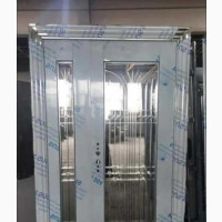 4ft Stainless Glass Door