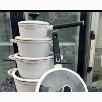 10pcs Quality Marble Cookware Set