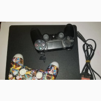 Used PS4 Slim With 1 Pad, 2 Games and Accessorie