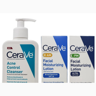 Cerave Acne Control Cleanser AM + PM Facial Moisturizing