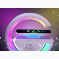 RGB Light With Wireless Charger and Bluetooth Speaker