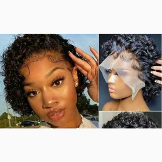 Jerry Curly Wig With Frontal