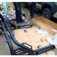 TRD Black Coated Bar for Truck